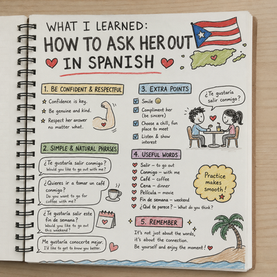 Learn Puerto Rican Spanish for Adult Beginners
